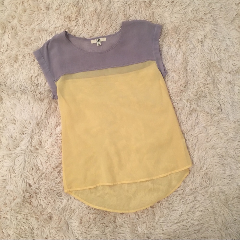Ya Los Angeles Sheer Blouse